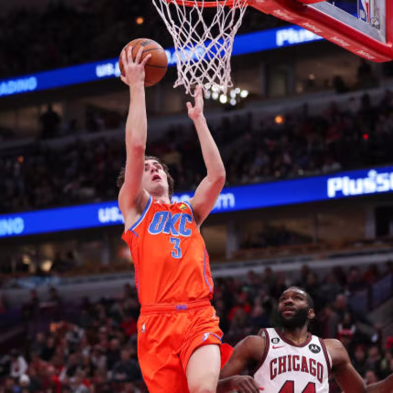 Josh Giddey, abuso Chicago Bulls. Foto: gettyimages