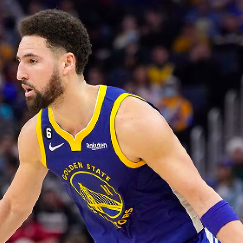 Klay Thompson, estrella de Golden State Warriors. 