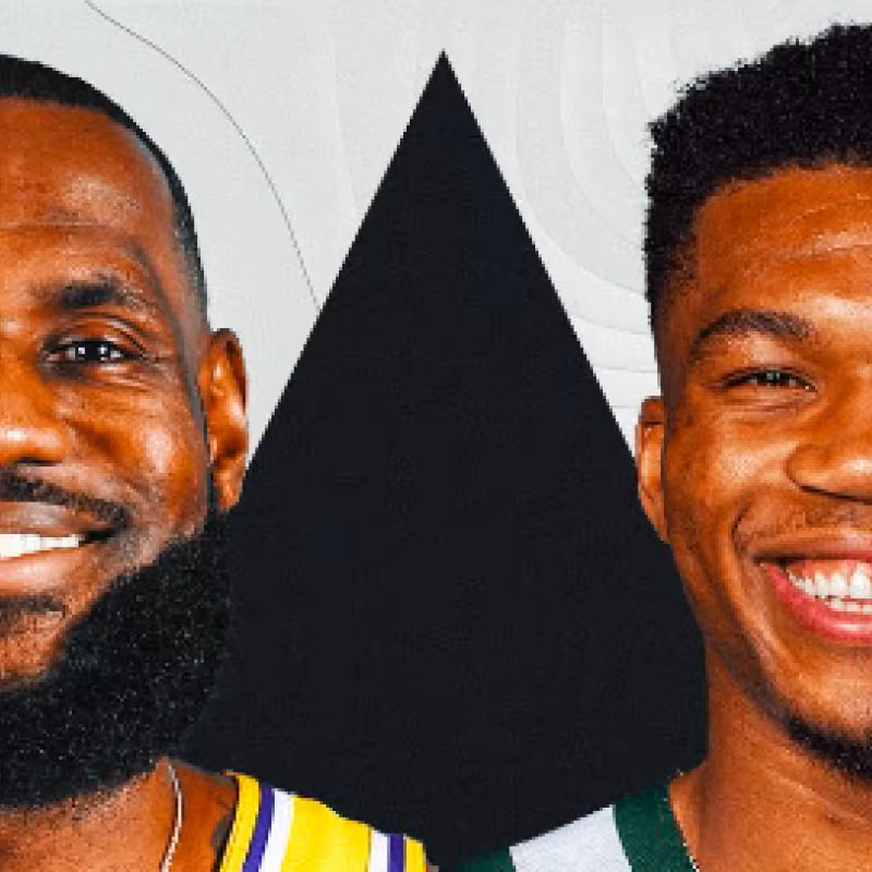 LeBron James y Giannis Antetokounmpo, capitanes del próximo All Star Game.