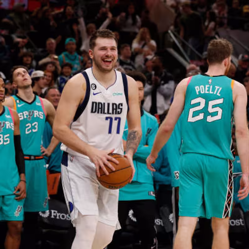 Luka Doncic, máximo anotador NBA 2022. Foto: gettyimages