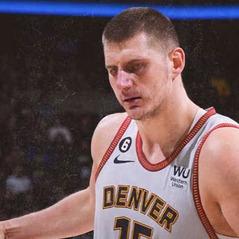 Nikola Jokic, estrella de Denver Nuggets. 