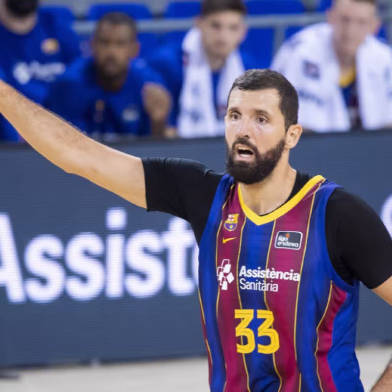 Nikola Mirotic, jugador del FC Barcelona.