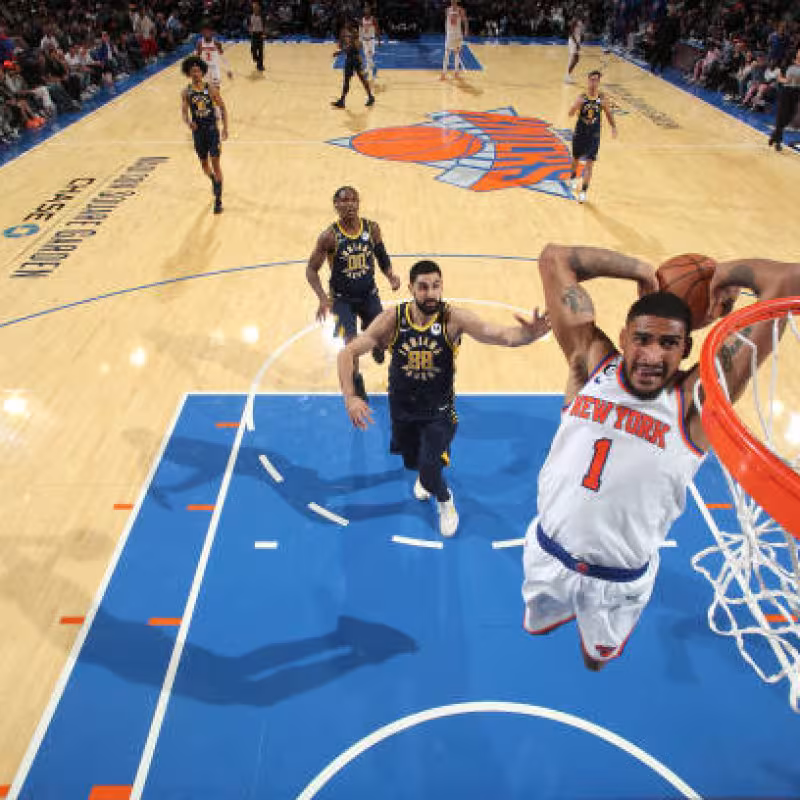 Obi Toppin, rumores NBA a Indiana Pacers. Foto: gettyimages
