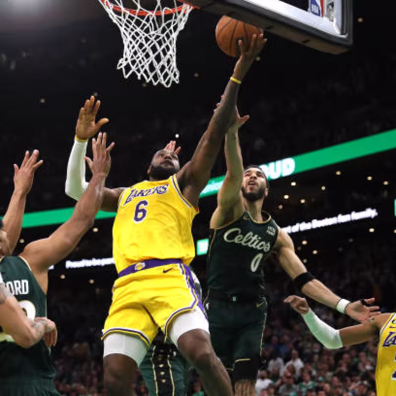 Robo a Lakers. Foto. gettyimages