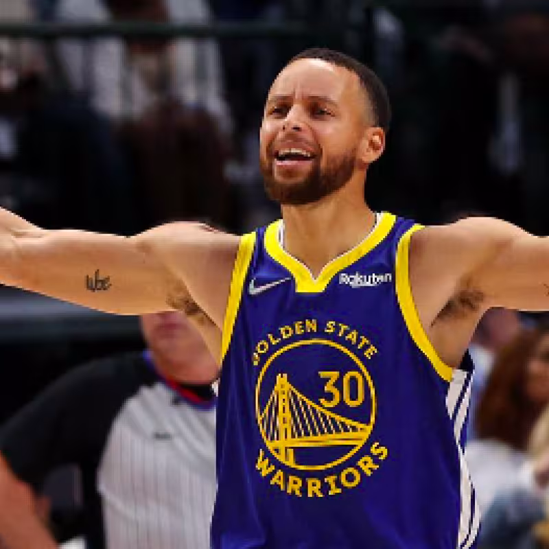 Stephen Curry, estrella de Golden State Warriors.