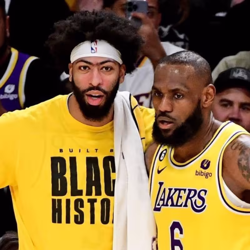 Anthony Davis, jugador de Los Angeles Lakers.