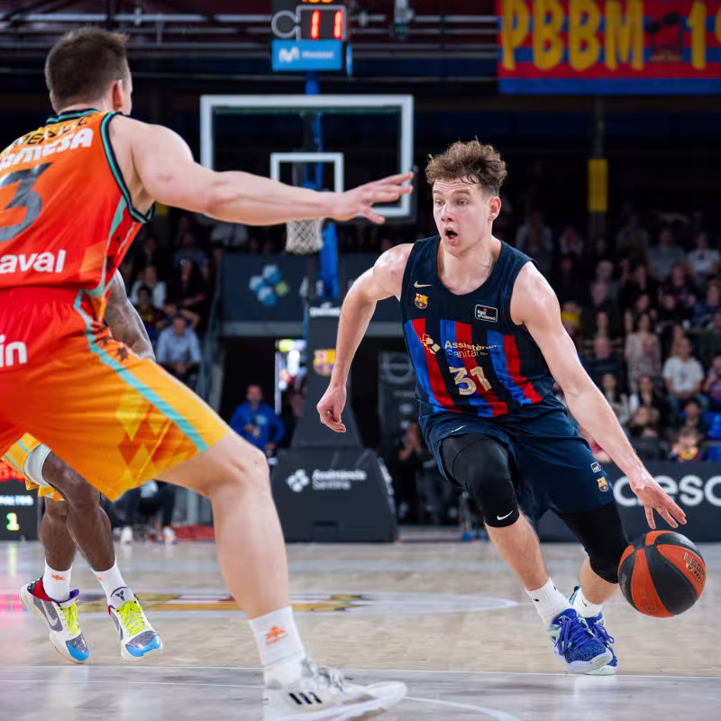 Rokas Jokubaitis, jugador del Barça Basket.