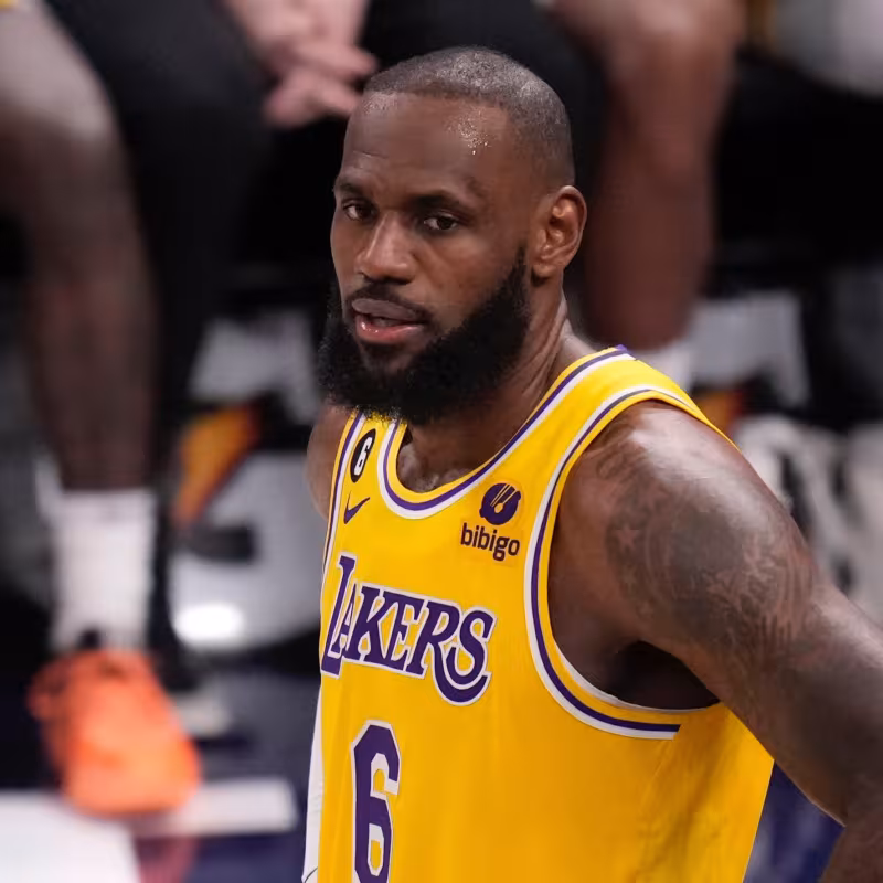 LeBron James, estrella de Los Angeles Lakers.