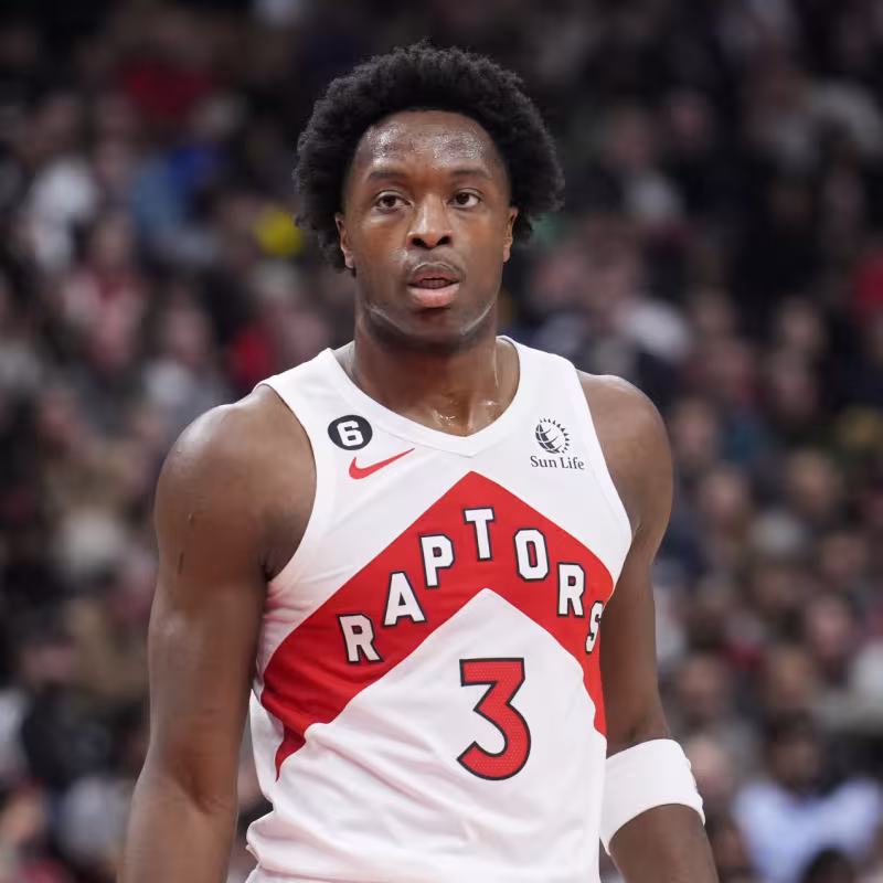 OG Anunoby, jugador de Toronto Raptors.