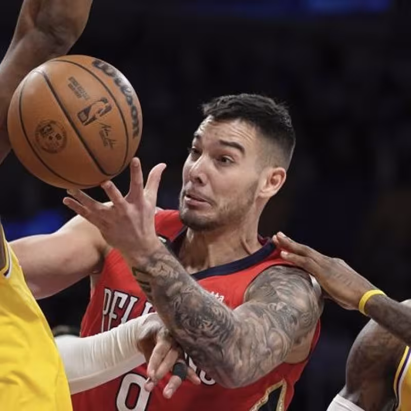 Willy Hernangómez, jugador de New Orleans Pelicans.