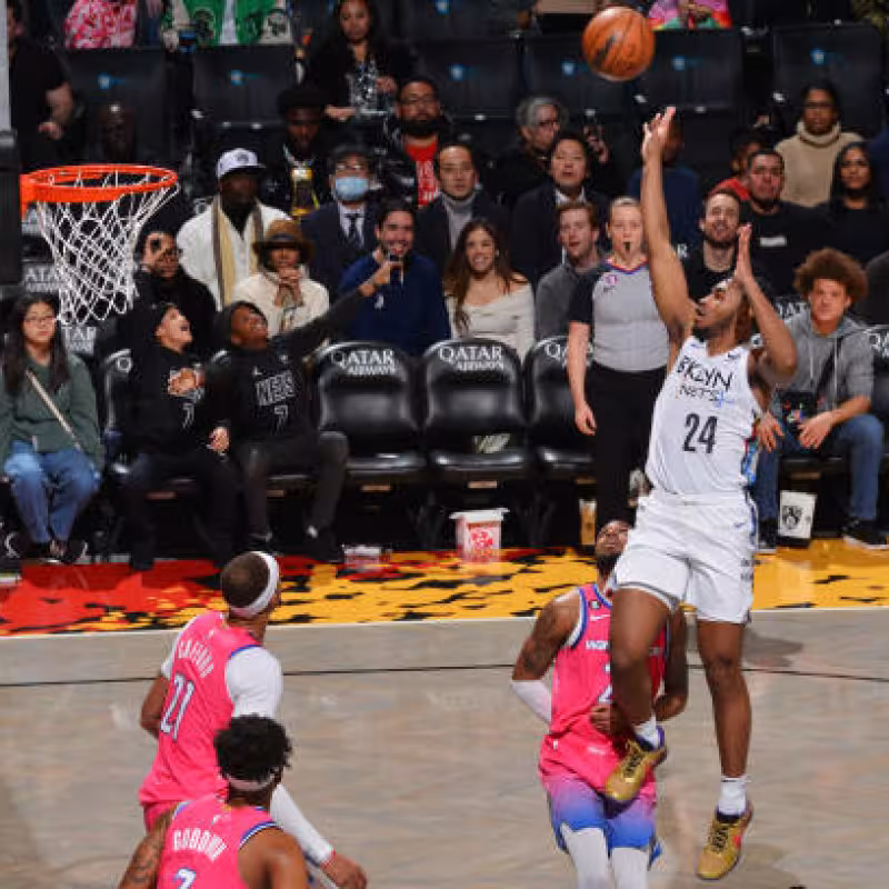 Cam Thomas, estadísticas NBA desde el banquillo. Foto: gettyimages