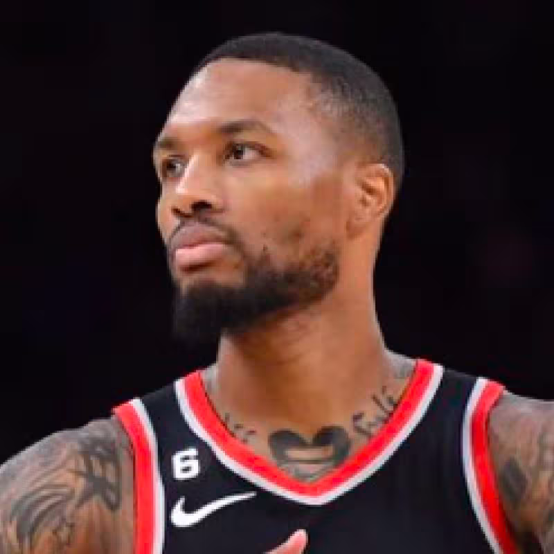 Damian Lillard, estrella de Portland Trail Blazers.