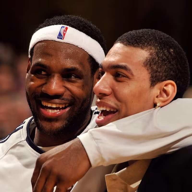 Danny Green, junto a LeBron James, en su primera etapa en Cleveland Cavaliers.
