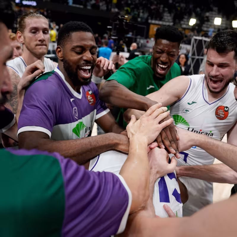 El Unicaja consigue la segunda Copa del Rey de su historia.
