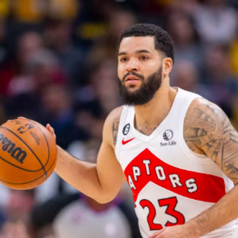Fred VanVleet, estrella de Toronto Raptors. 