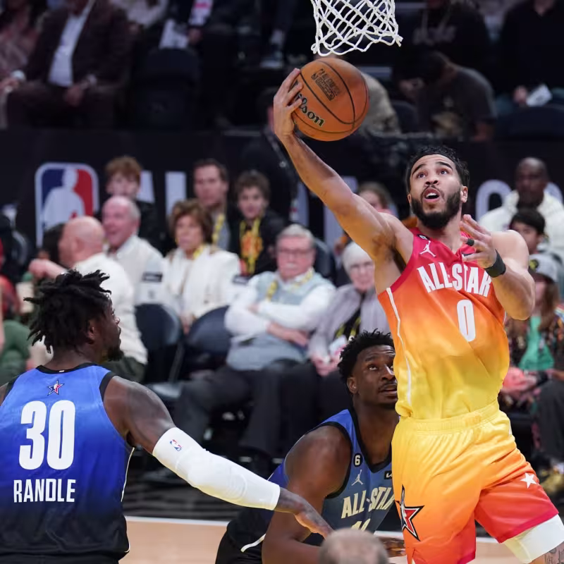 Jayson Tatum, en el All-Star Game 2023