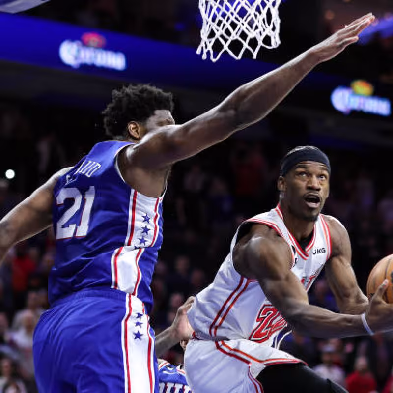 Jimmy Butler, golpe sobre la mesa de Miami Heat. Foto: gettyimages
