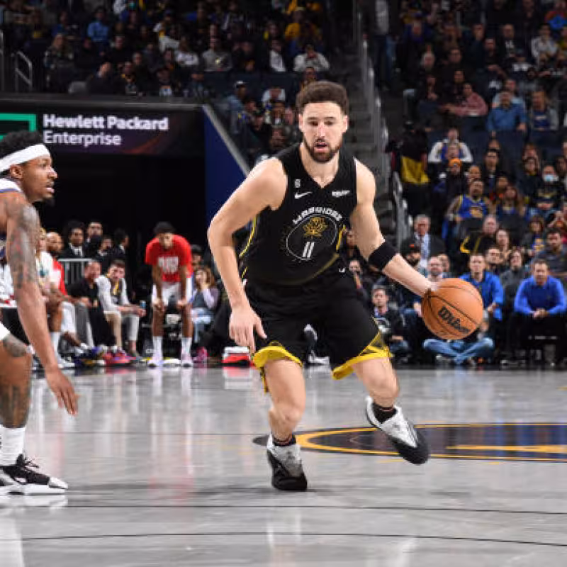 Klay Thompson, jugada emotiva. Foto. gettyimages