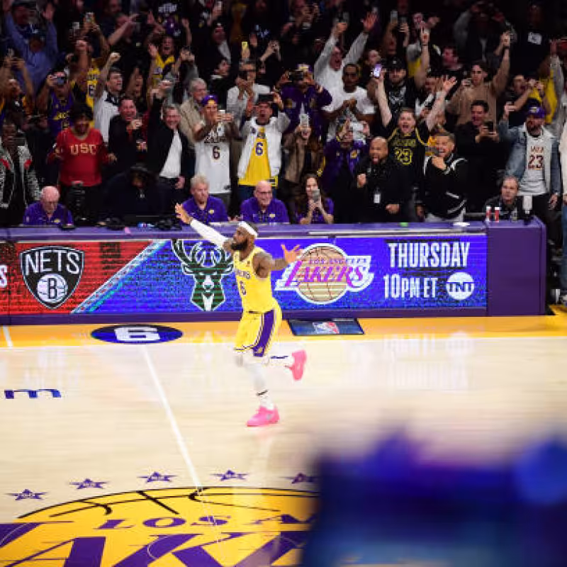 Lebron James, anuncio de Nike. Foto: gettyimages