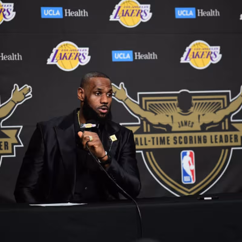 Lebron James, más puntos anotados. Foto: gettyimages