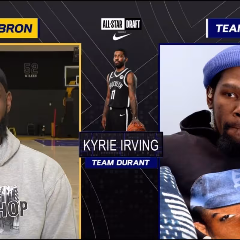 LeBron James y Kevin Durant, capitanes del All-Star Game 2022