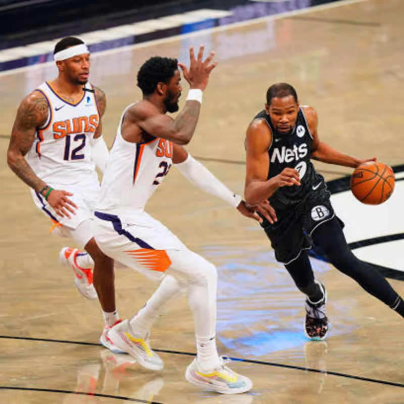 Quinteto Phoenix Suns. Foto: gettyimages