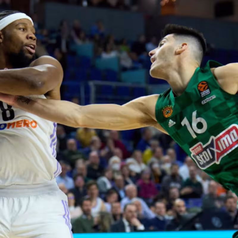 Guerschon Yabusele, en un partido ante el Panathinaikos