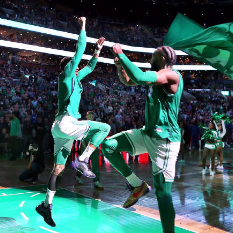 Tatum y Brown, destinados a ser campeones NBA. Foto: gettyimages