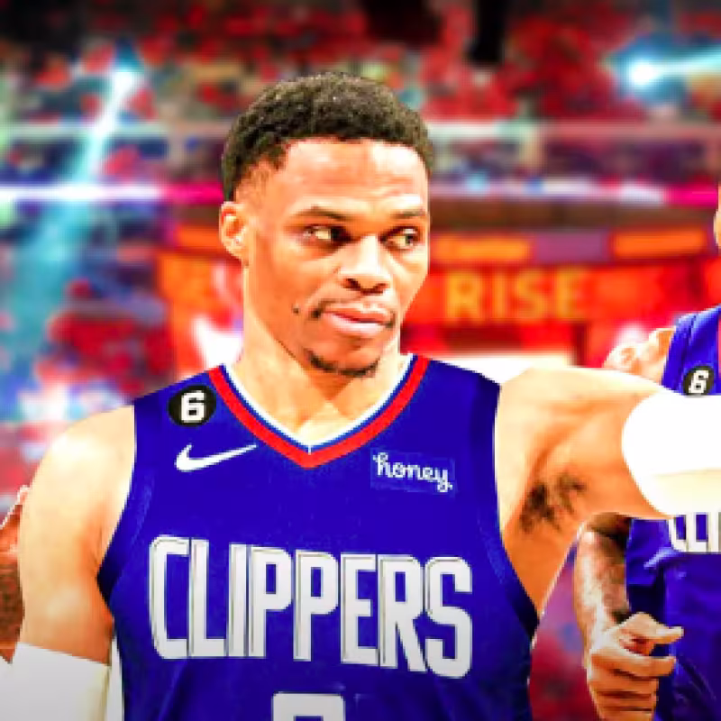 Russell Westbrook, estrella de Los Angeles Clippers. 