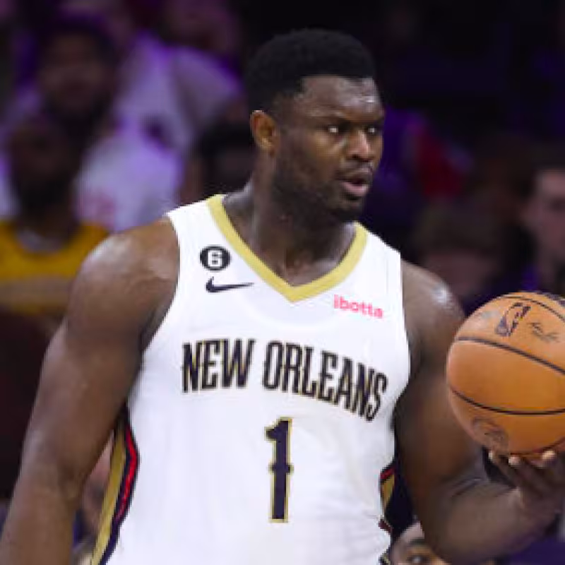 Zion Williamson, estrella de New Orleans Pelicans.
