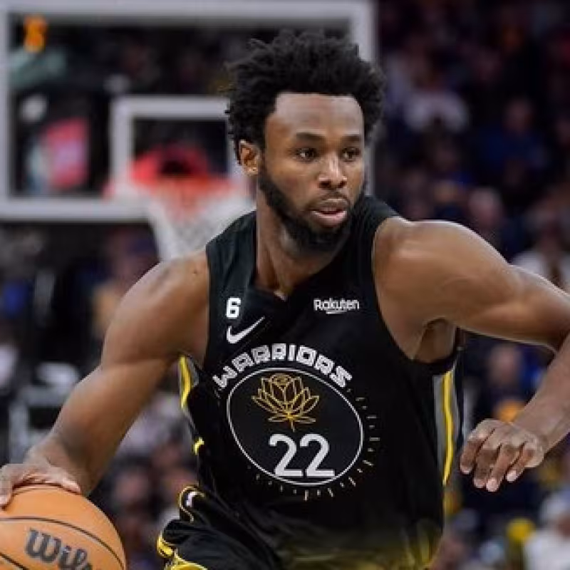 Andrew Wiggins, jugador de Golden State Warriors.