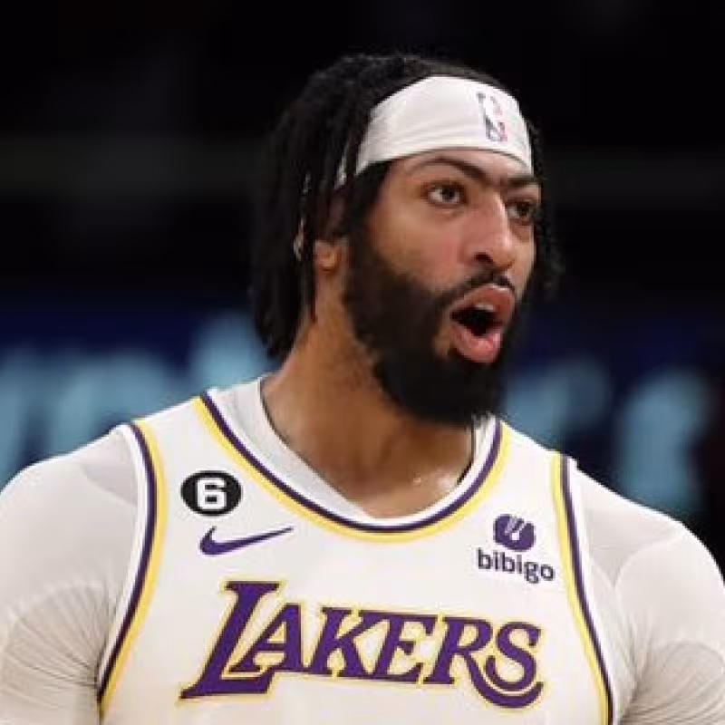 Anthony Davis, jugador de Los Angeles Lakers.