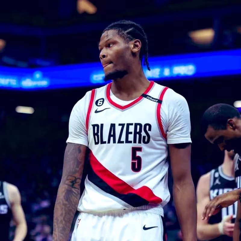 Cam Reddish, jugador de Portland Trail Blazers.