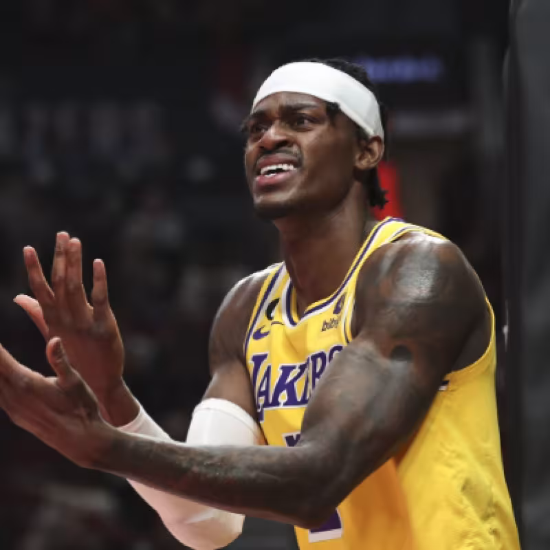 Jarret Vanderbilt, jugador de Los Angeles Lakers.