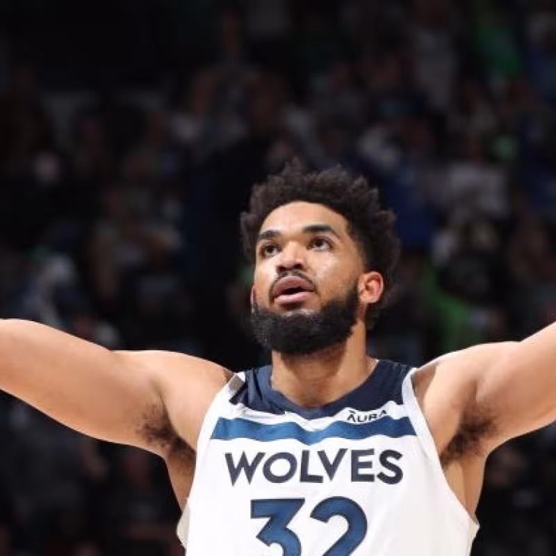 Karl-Anthony Towns, jugador de Minnesota Timberwolves.