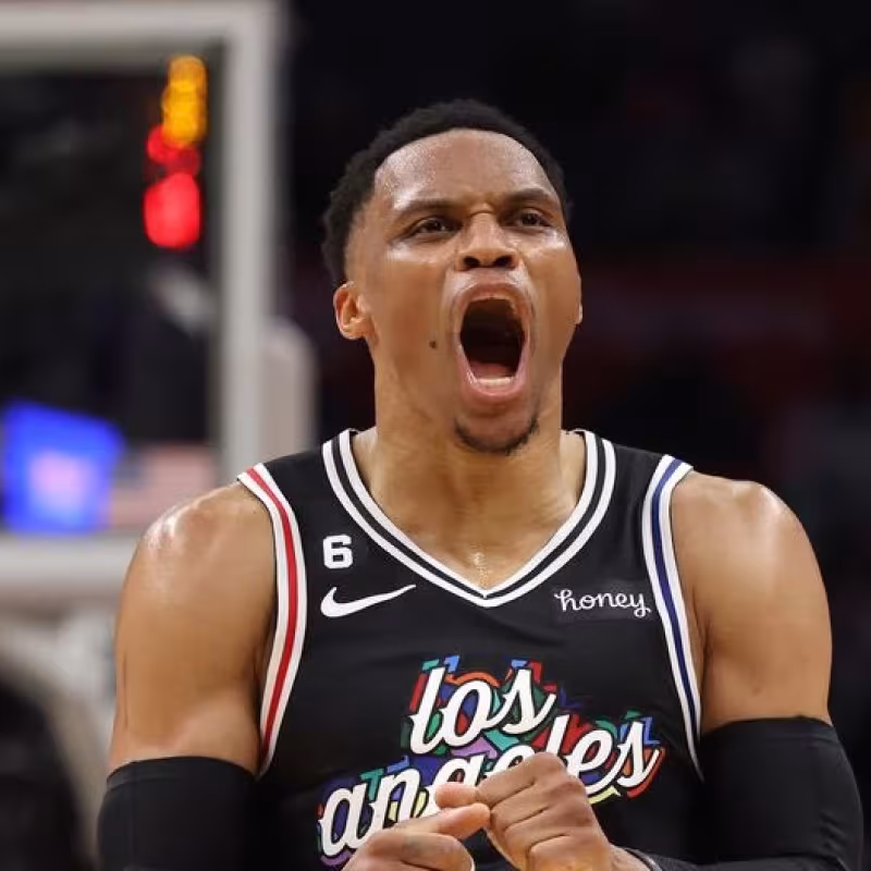 Russell Westbrook, jugador de Los Angeles Clippers.