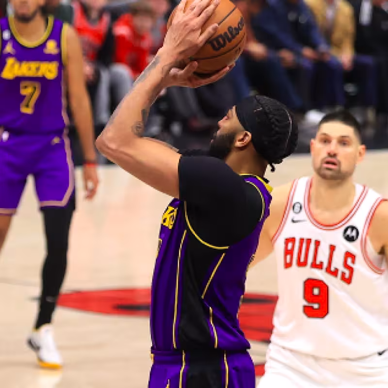 Anthony Davis, estrella de Los Angeles Lakers.