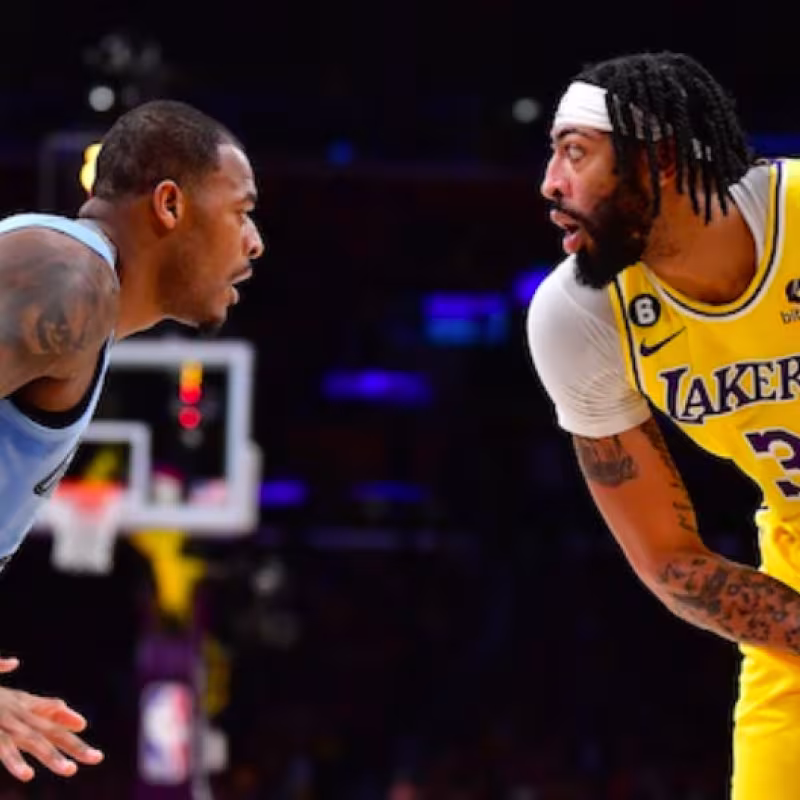 Anthony Davis, estrella de Los Angeles Lakers.