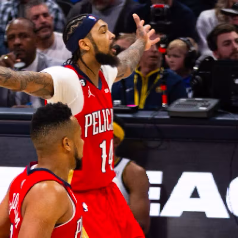 Brandon Ingram, estrella de New Orleans Pelicans. 