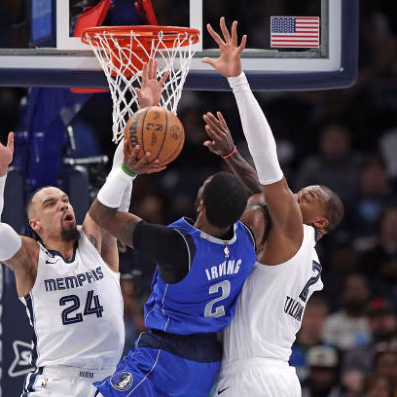 Irving, desplante a Brooks. Foto: gettyimages