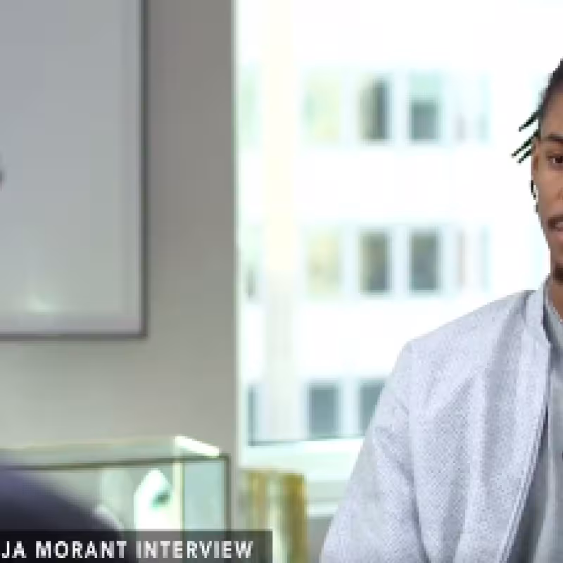 Ja Morant, estrella de Memphis Grizzlies. 