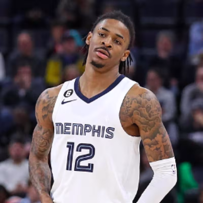 Ja Morant, estrella de Memphis Grizzlies. 