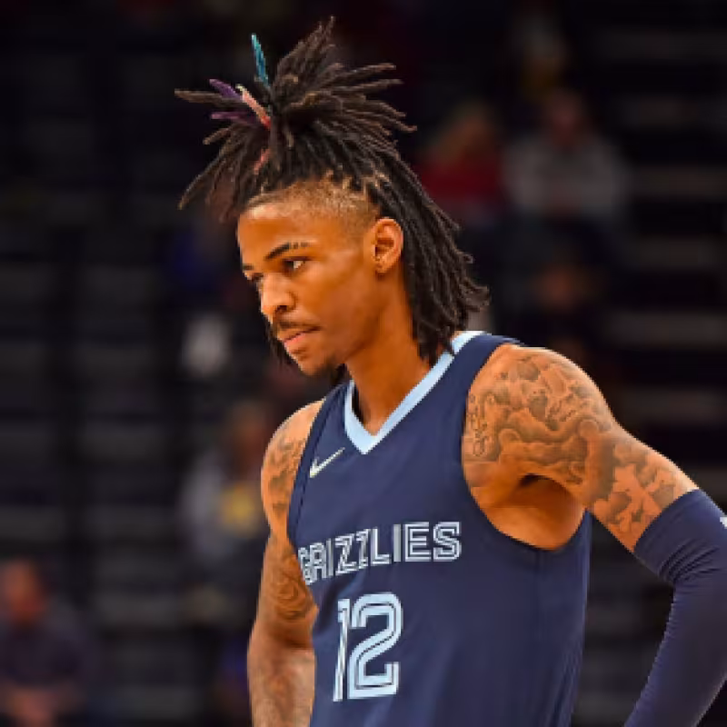 Ja Morant, estrella de Memphis Grizzlies. 