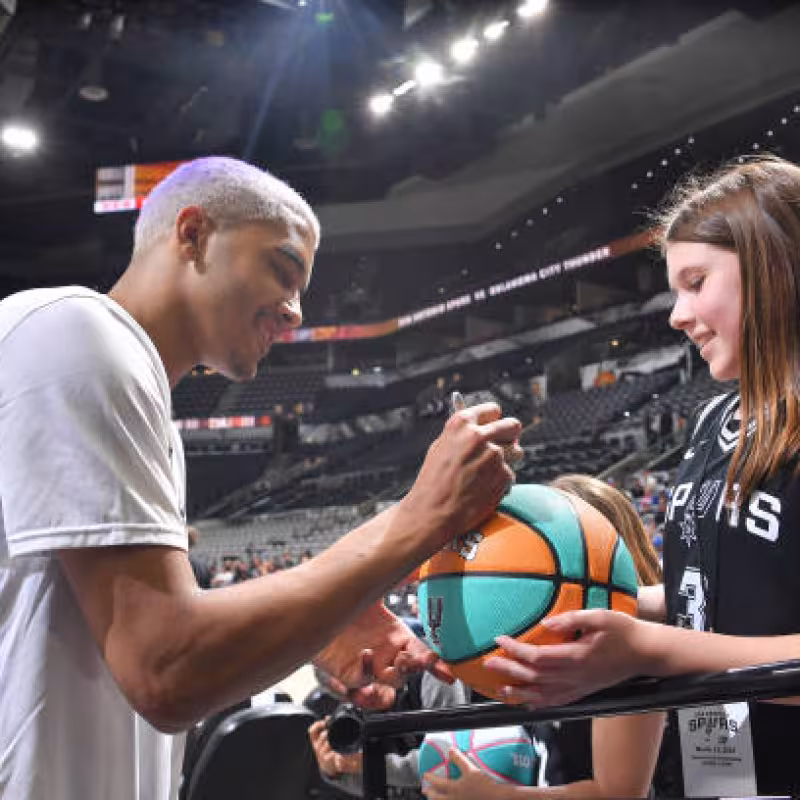 Jeremy Sochan, mejor jugador Spurs temporada NBA 2023. Foto: gettyimages