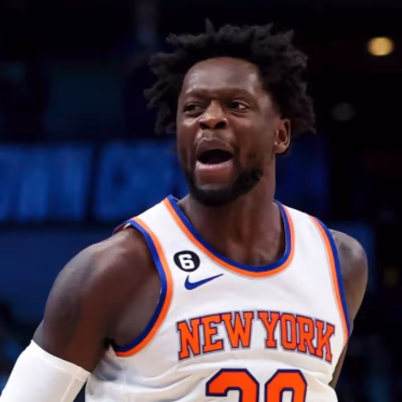 Julius Randle, estrella de New York Knicks. 