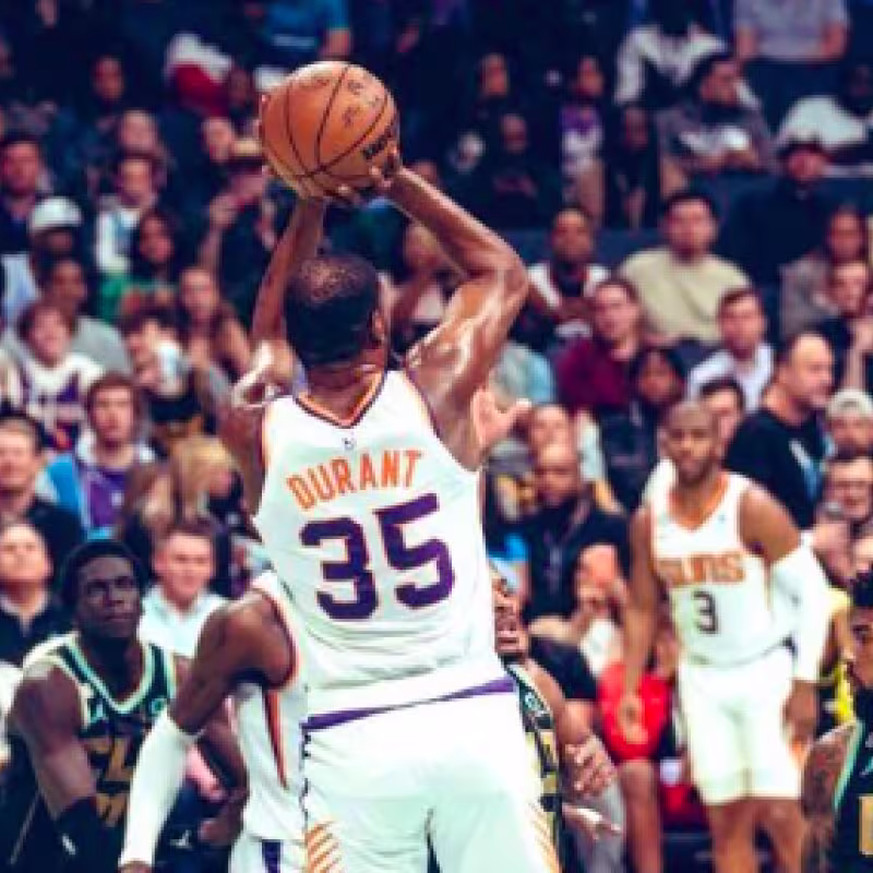 Kevin Durant, estrella de Phoenix Suns.