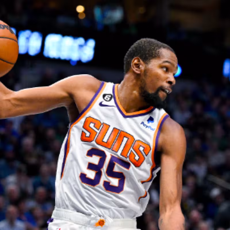 Kevin Durant, estrella de Phoenix Suns.