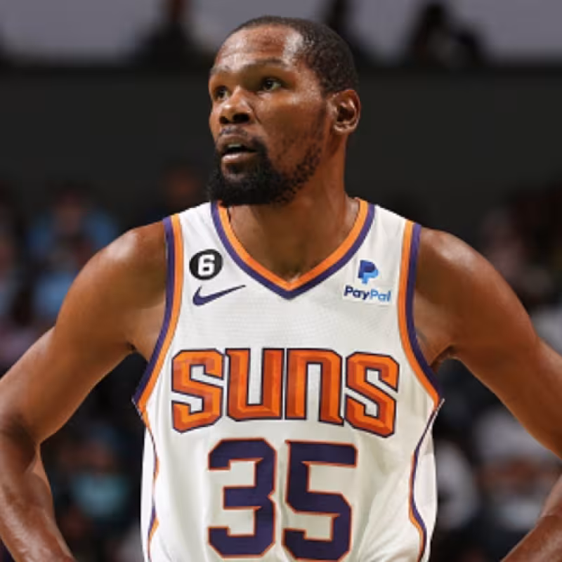 Kevin Durant, en su debut con los Phoenix Suns