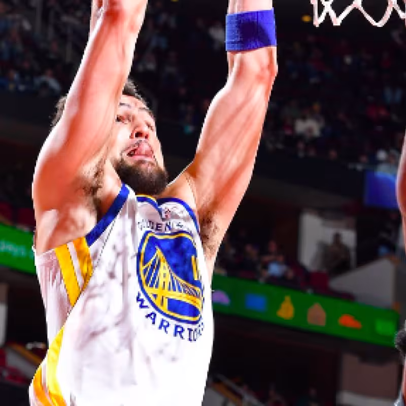 Klay Thompson, estrella de Golden State Warriors. 