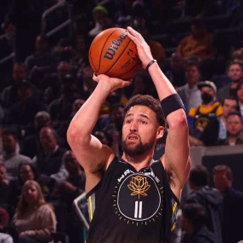 Klay Thompson, estrella de Golden State Warriors. 